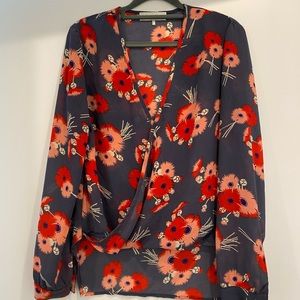 Wayf Floral Blouse - Size XS